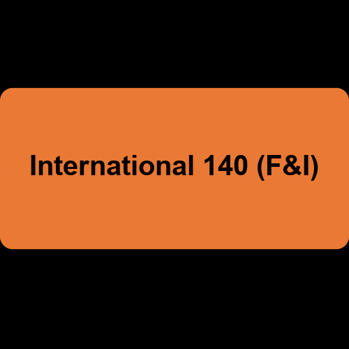 International 140 (F&I)